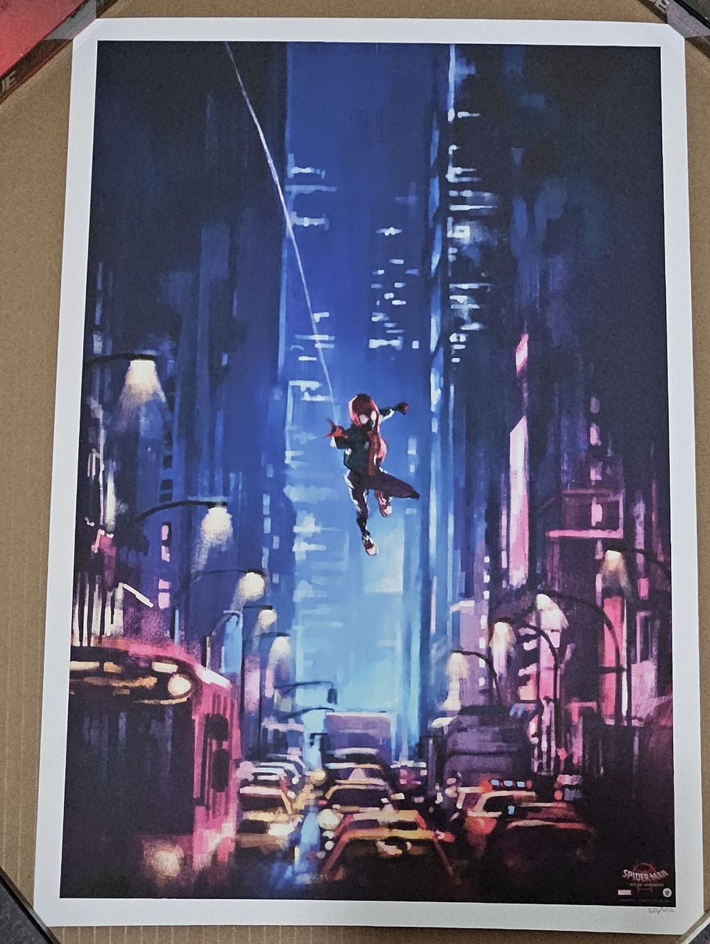 Miles Morales as Spider-Man: Into the Spider-Verse By Alice X. Zhang Limited